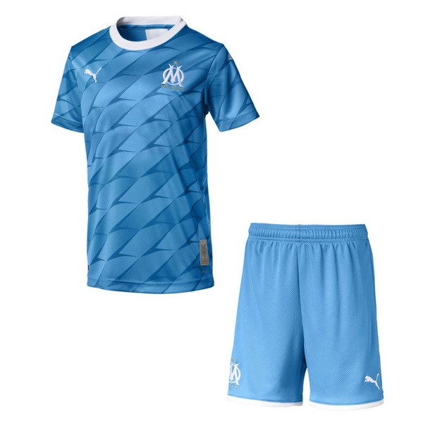 Camiseta Marsella 2ª Niños 2019-2020 Azul